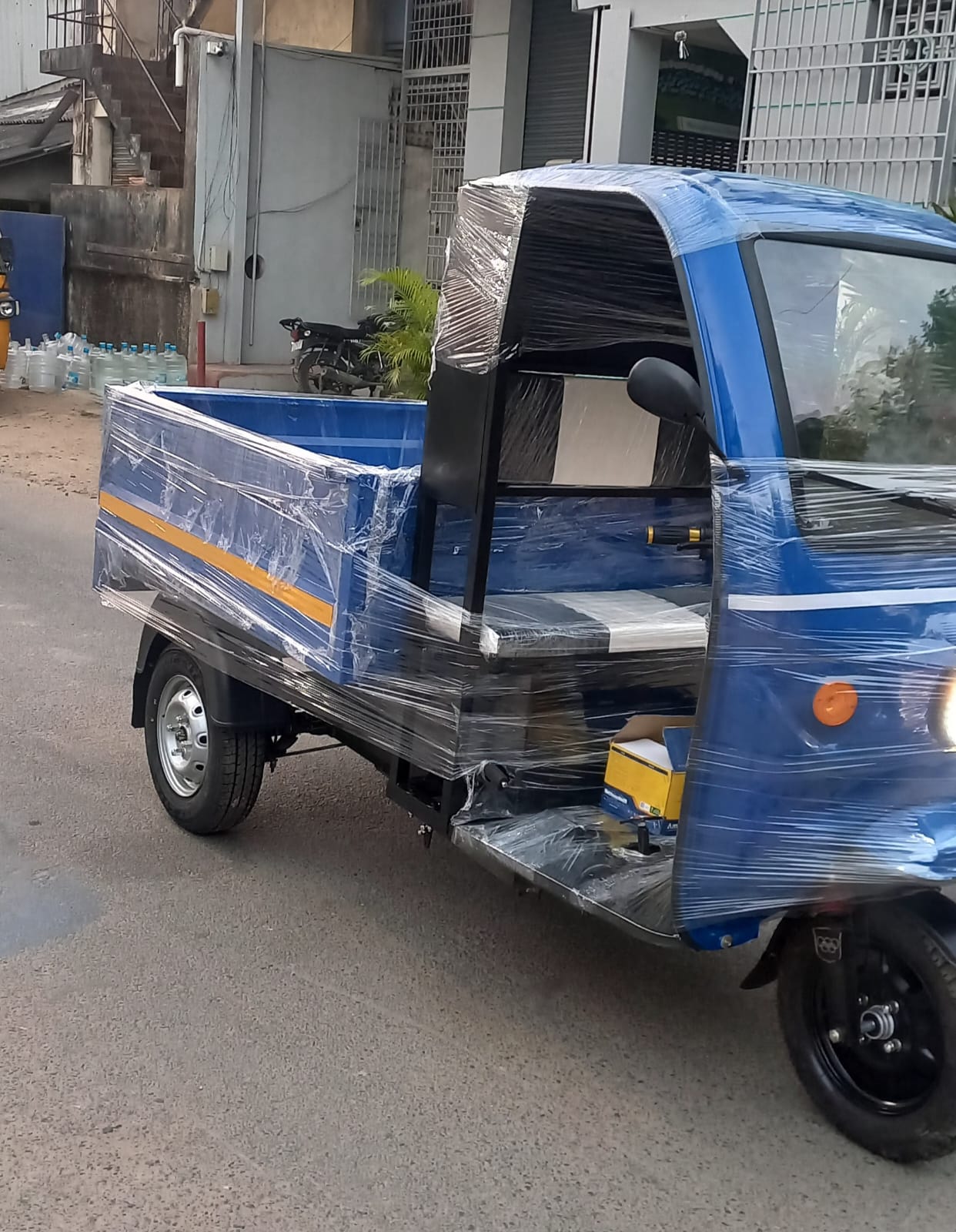RYA Motors Tiger VL heavy electric 3 wheeler loading vehicle Chennai factory